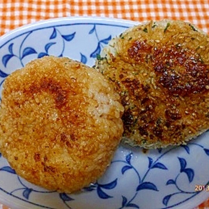 残りご飯で ｒｅｍａｋｅ 焼きおにぎり